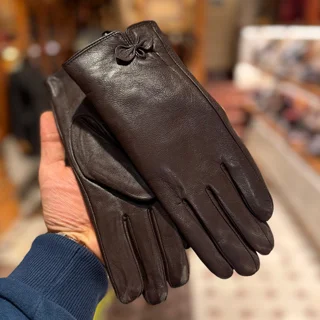 دستکش چرم طبیعی زنانه خاص